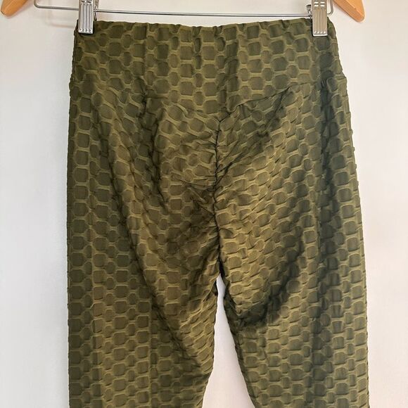 Olive Green Active Two piece honeycomb set - Picture 9 of 16